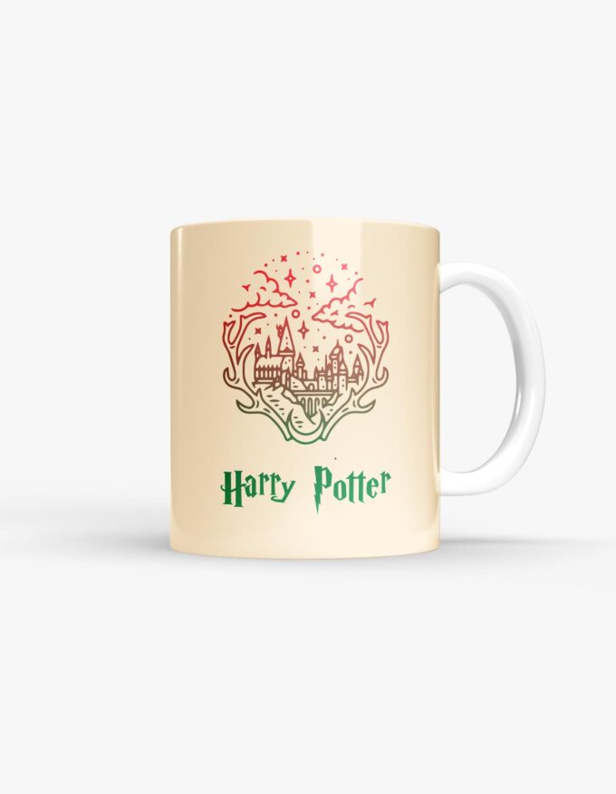 Caneca - Hogwarts Ilustrada