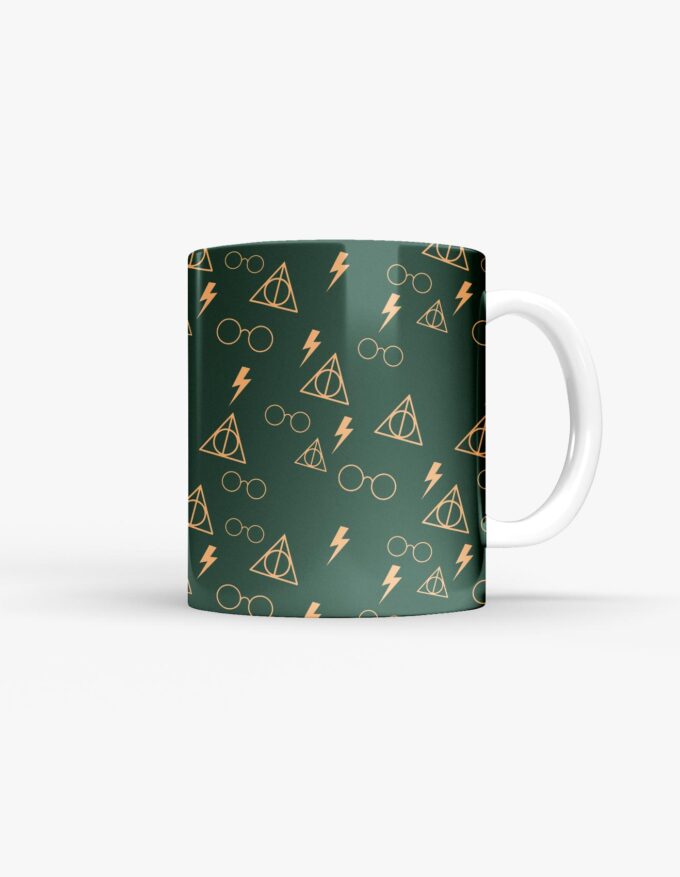 Caneca - Harry Potter - Pattern Verde